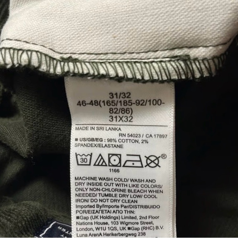 GAP Green Women’s Pants